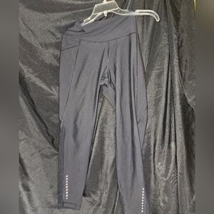 Old Navy Active Effective Leggings black mesh lg